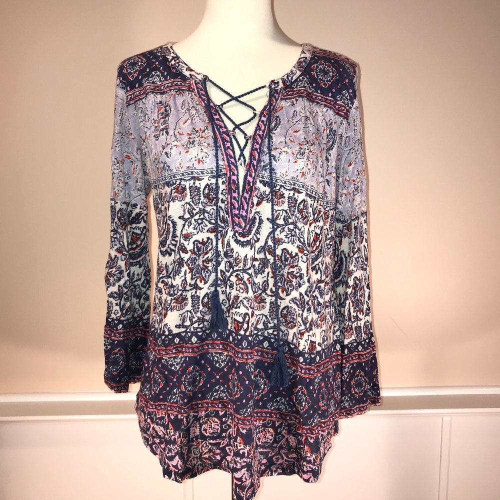 Lucky Brand Peasant Top